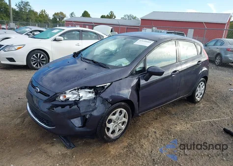 2012 Ford Fiesta Se из США, поврежденный, VIN 3FADP4EJXCM156656